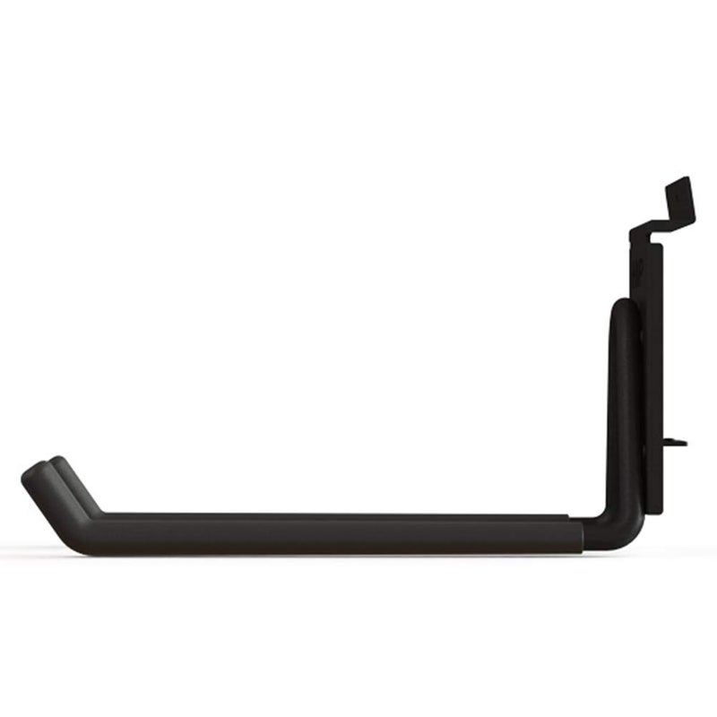 HOSKO Heavy Duty Garage Storage Slatwall Double Hooks for Ladders, Wall Mounted 9â€™â€™ Tool Holder Utility U Hanger Organizer for Bike Bicycle Garden Hose and Folding Chairs (Black) - Image 5